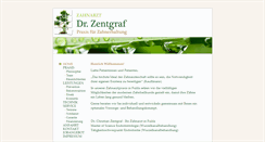 Desktop Screenshot of dr-zentgraf.de